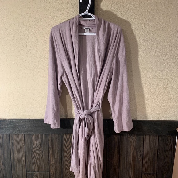 New Natori Sierra brushed robe lilac size XL - Picture 2 of 11